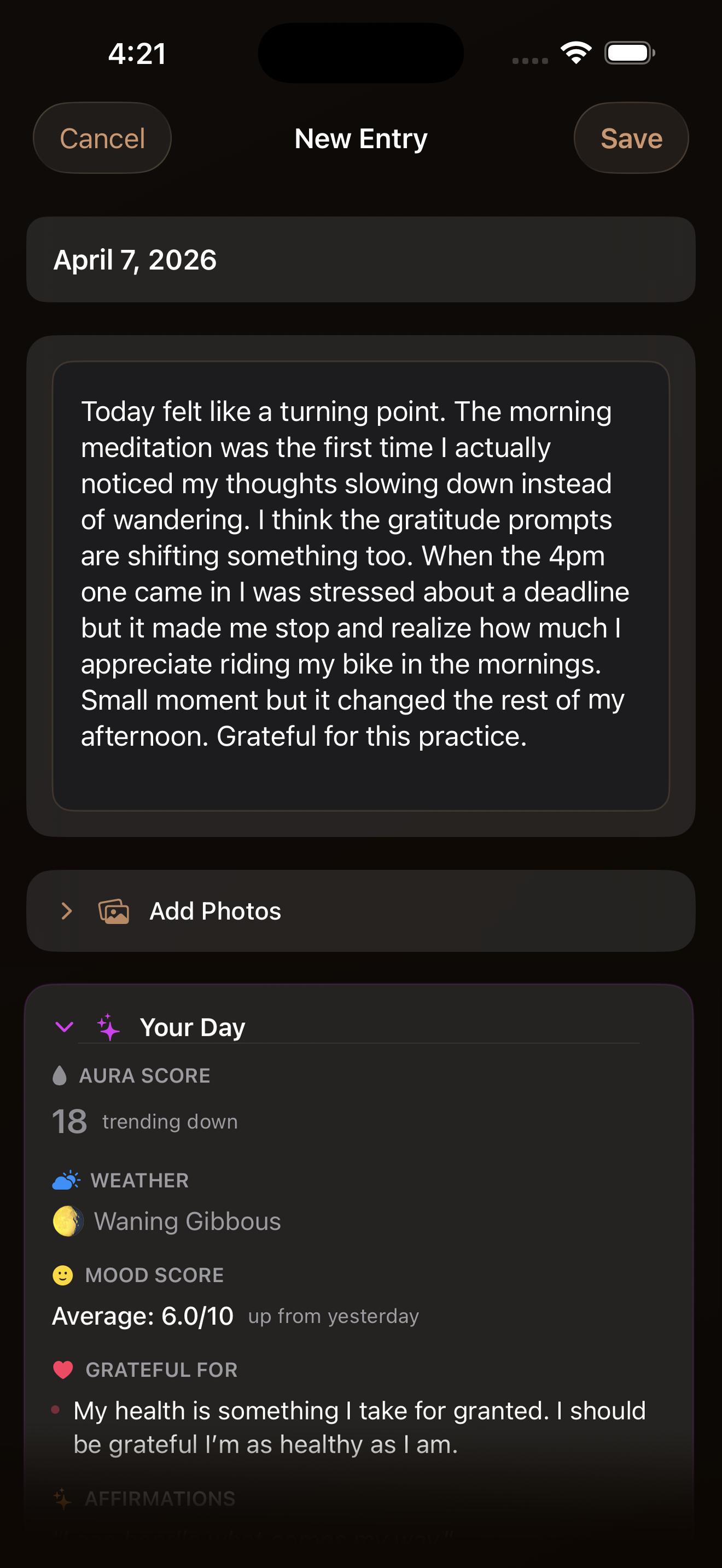 Zenter: Meditation & Calm screenshot 4