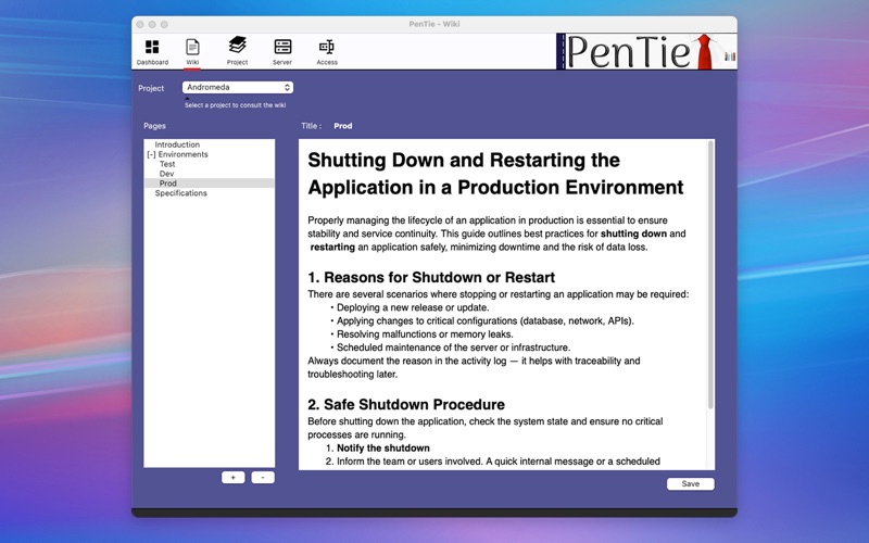 PenTie screenshot