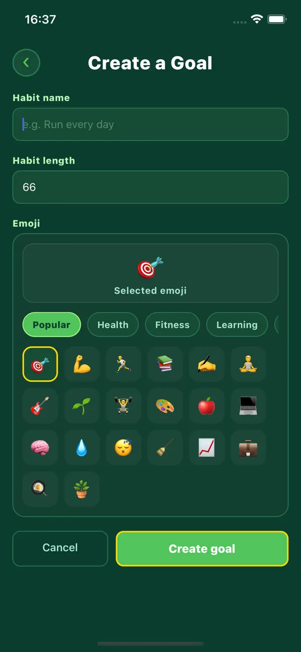 Screenshot #3 pour Forma Habit Tracker