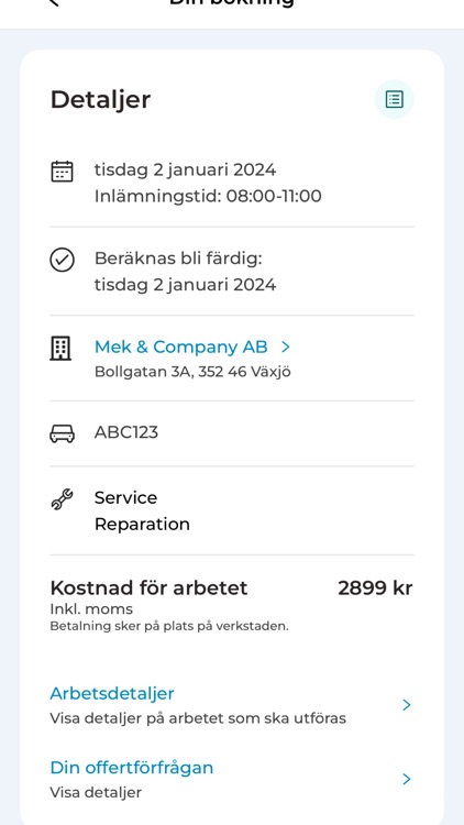 BilGo: Offerter på bilverkstad screenshot-6
