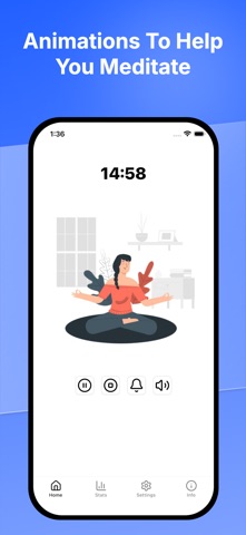 Panda - Meditation Timer Screenshot 6 of 10