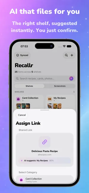 Recallr: Save & Organize screenshot 3
