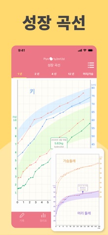 삐요로그 - 아기 수유 기록, 육아일기 iPhone screenshot 6