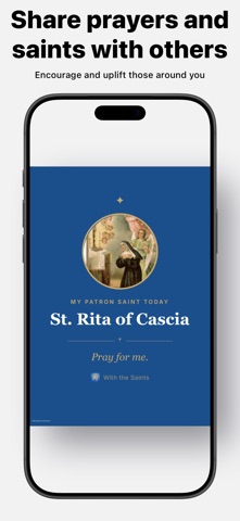 With the Saints: Catholic App Screenshot 6 of 7