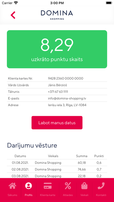 Domina Shopping Screenshot