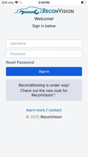 ReconVision screenshot 1
