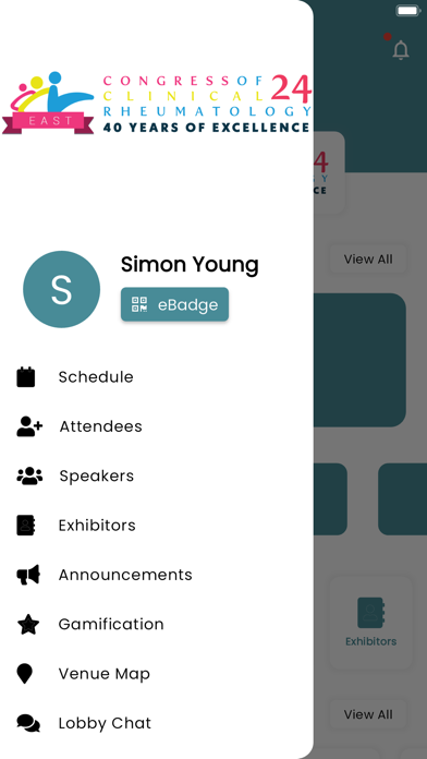 Congress of Clinical Rheum Screenshot