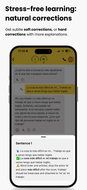 Teacher AI - Language Practice screenshot 4 of 7