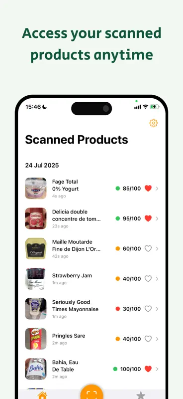 SafeEats: Food Label Scanner screenshot 1 of 4