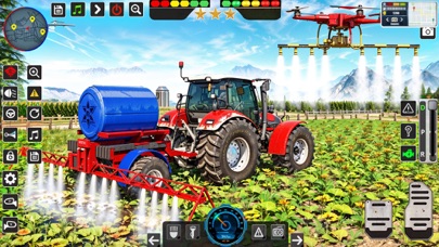 Tractor Driving Farming Games Screenshot