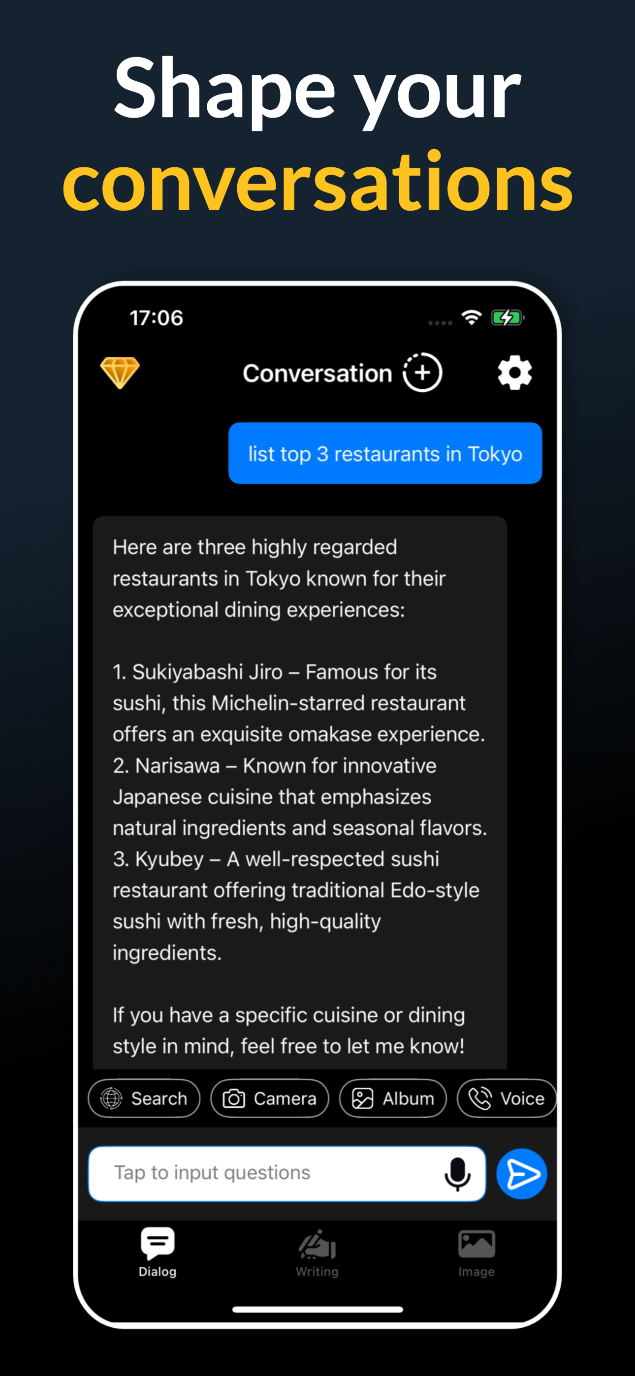 ChatDeepDesk-writing agent