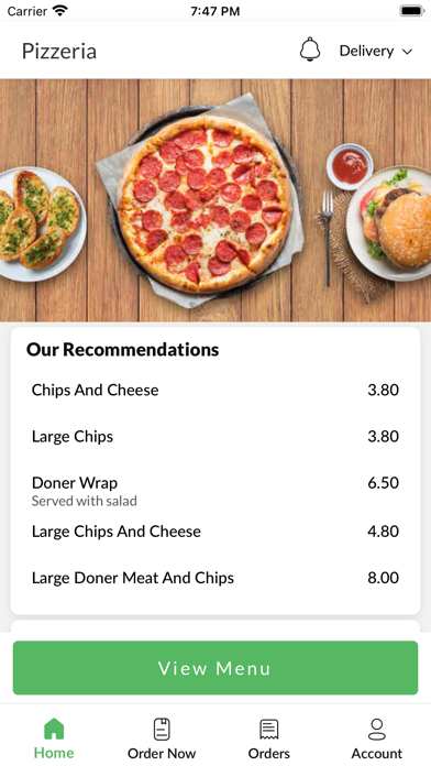 Pizzeria - Mansfield Screenshot