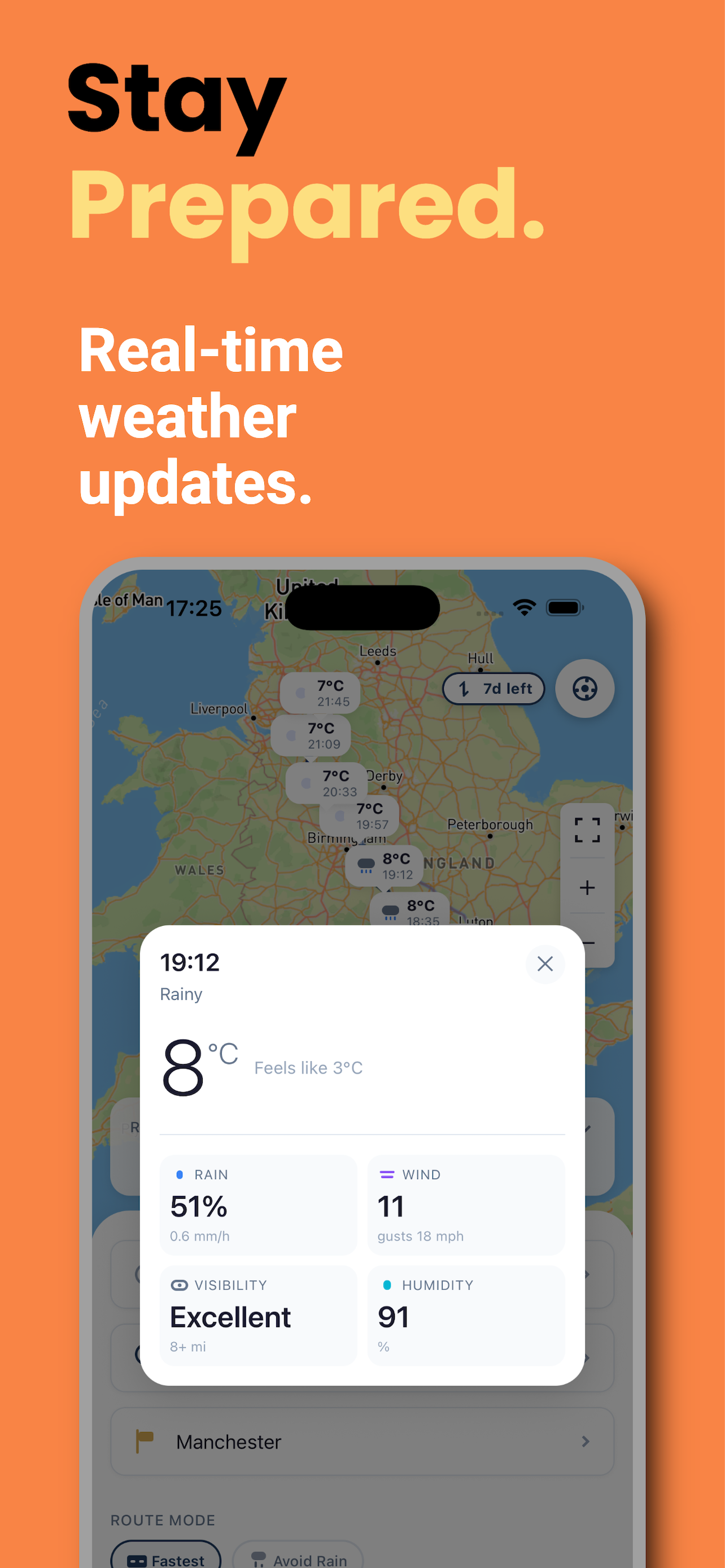 ClearRide: Motorbike Weather