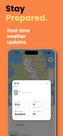 ClearRide: Motorbike Weather screenshot