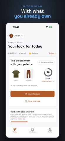 TOP — The Outfit Planner Screenshot 1 of 6