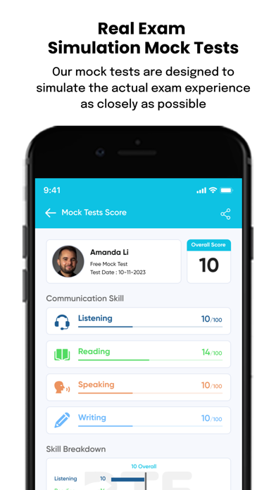 PTE Now: AI Practice App Screenshot