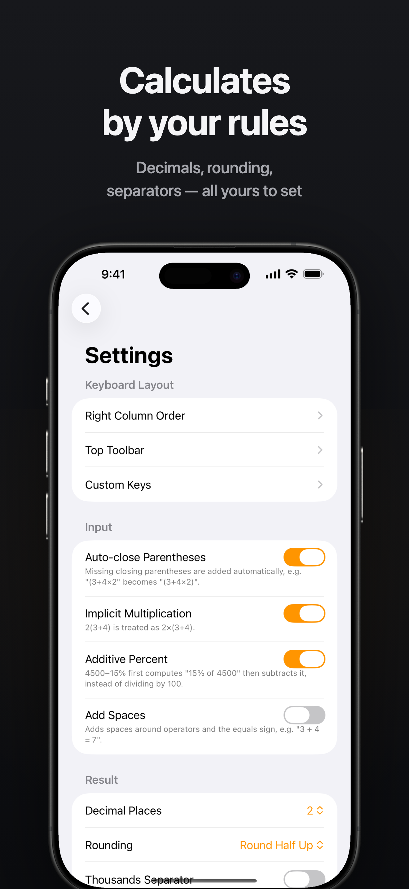SumKey: Calculator Keyboard screenshot 6
