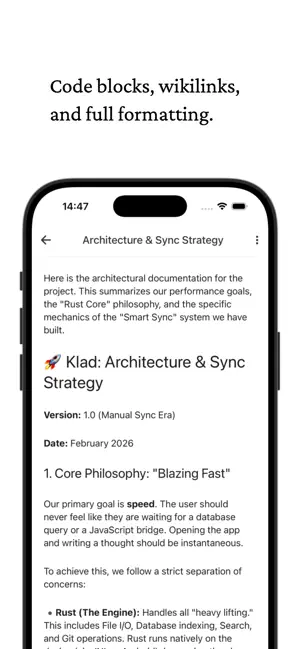 Klad: Git & Markdown Notes screenshot 4