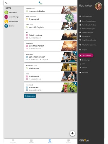 EvKiHöri iPad screenshot