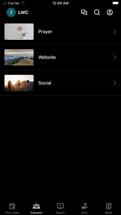 App screenshot