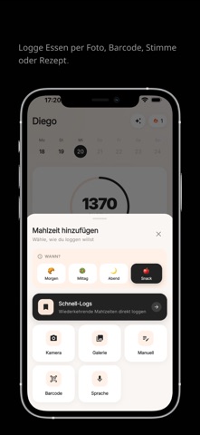 Nutrition log Screenshot 4 of 6