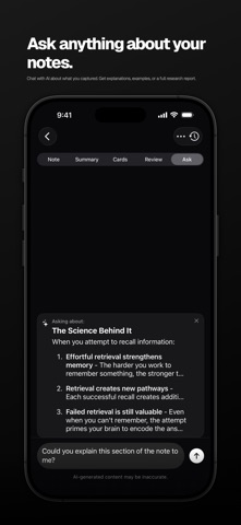 Repeatica - AI Study Notes Screenshot 6 of 8