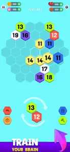 Hexa Merge Sort Puzzle Game screenshot #6 for iPhone