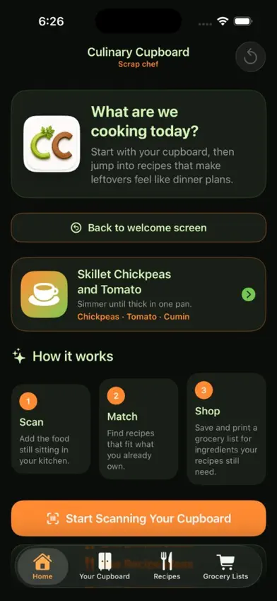 Culinary Cupboard screenshot 2