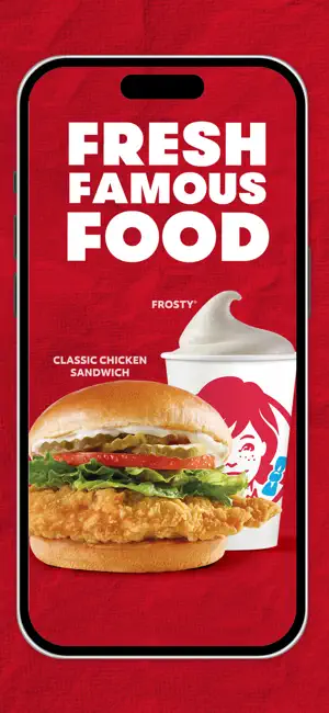 Wendy's UK iPhone screenshot 3