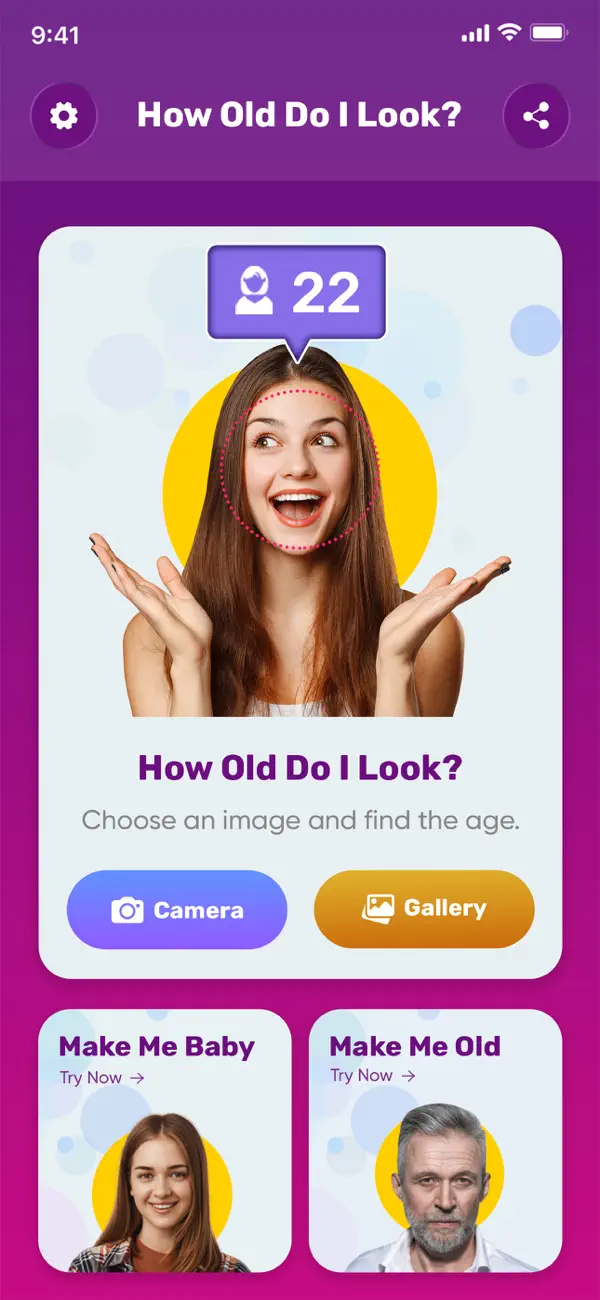 Screenshot #1 pour How Old Do I Look