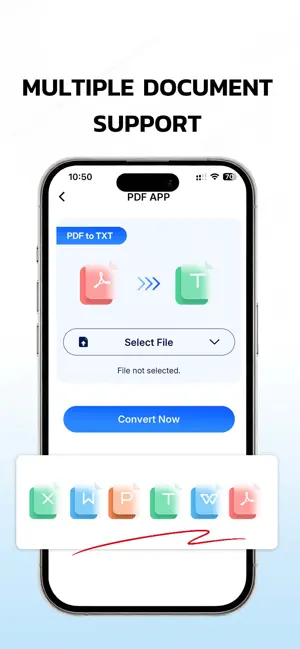 PDF Master Converter & Scanner iPhone screenshot 3