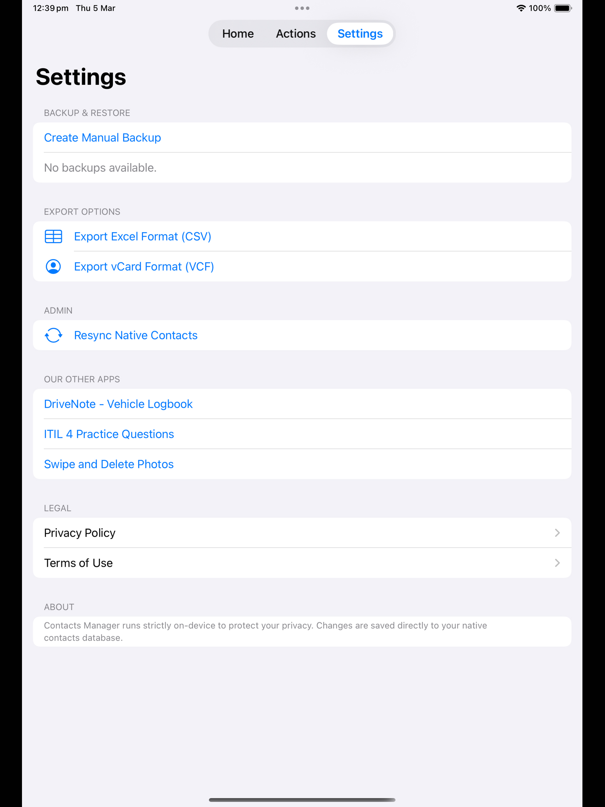 Contacts Manager screenshot 13