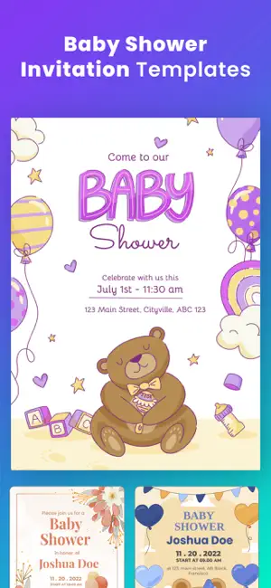 Invitation Maker: Poster Maker screenshot 4