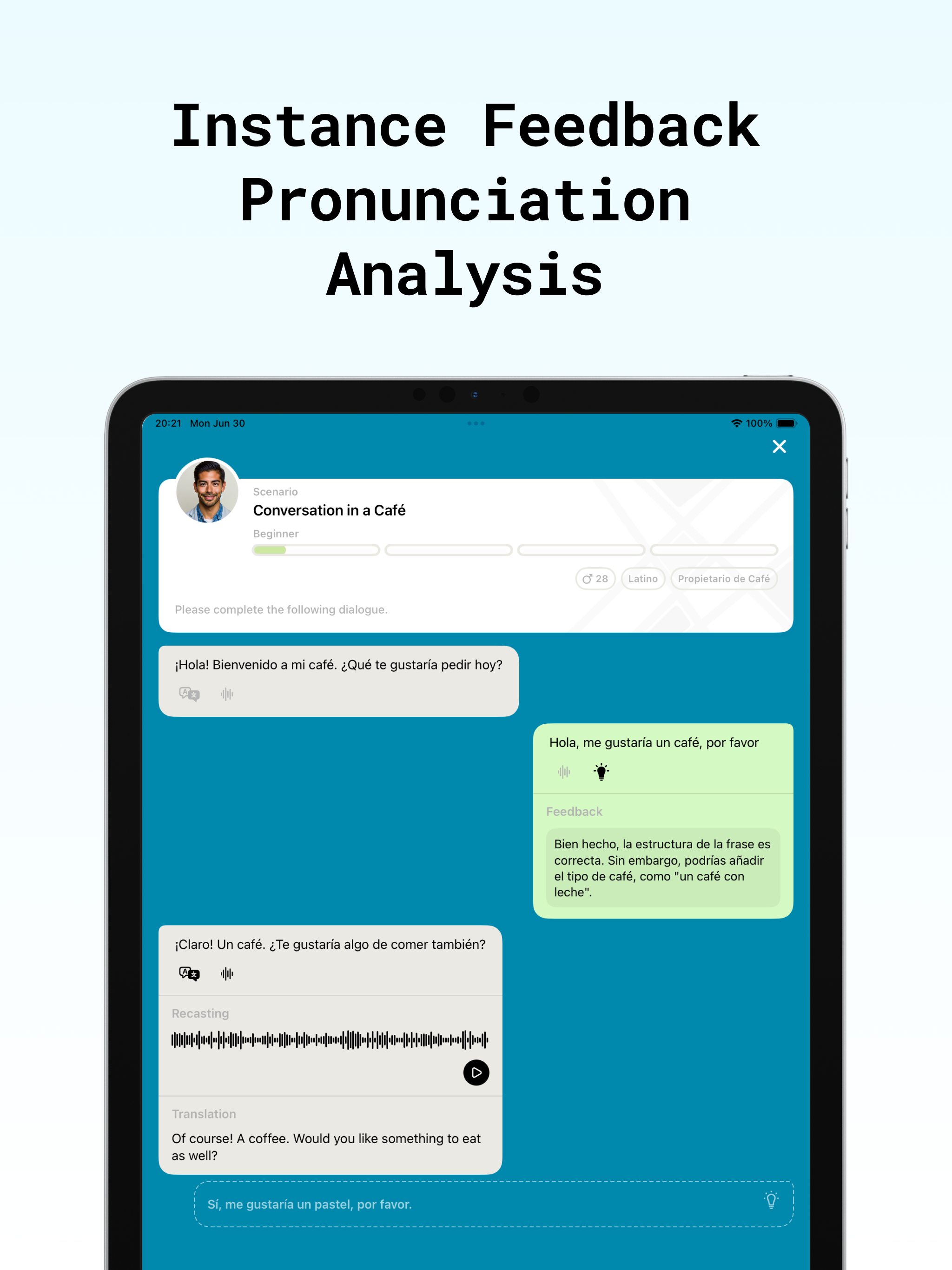 GoSpeak - AI Language Learning screenshot 8