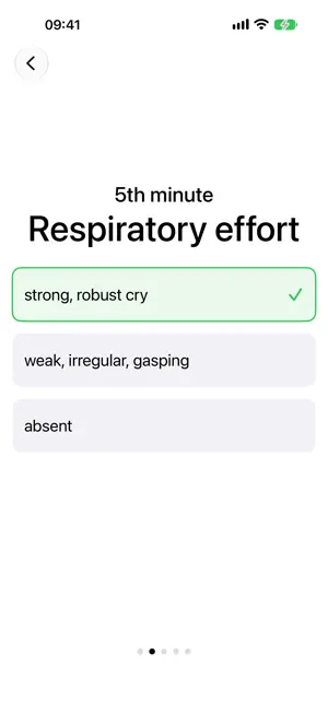 APGAR Timer screenshot 3