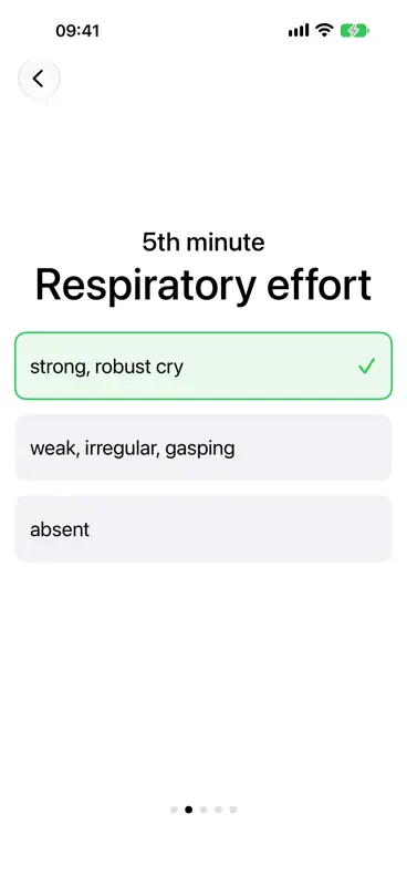 APGAR Timer screenshot 3 of 4