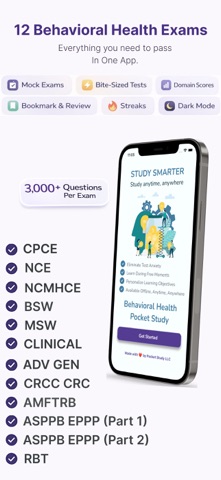 Behavioral Health Pocket Study Screenshot 1 of 7