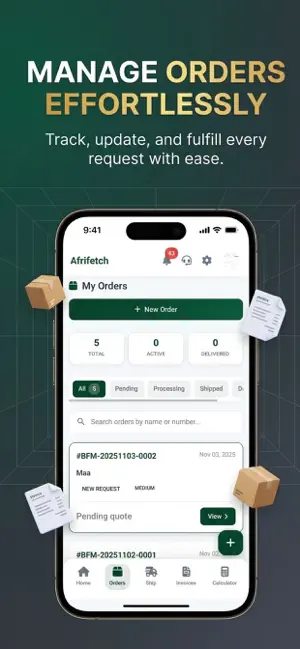 AfriFetch screenshot 2