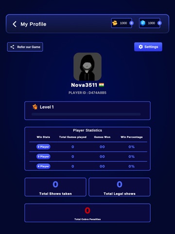 Cobra Card Game Screenshot 6
