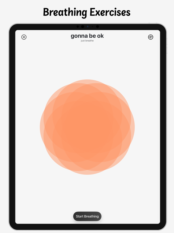 gonna be ok: ai mental health iPad screenshot 6 - Health & Fitness app