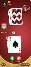 Blackjack screenshot