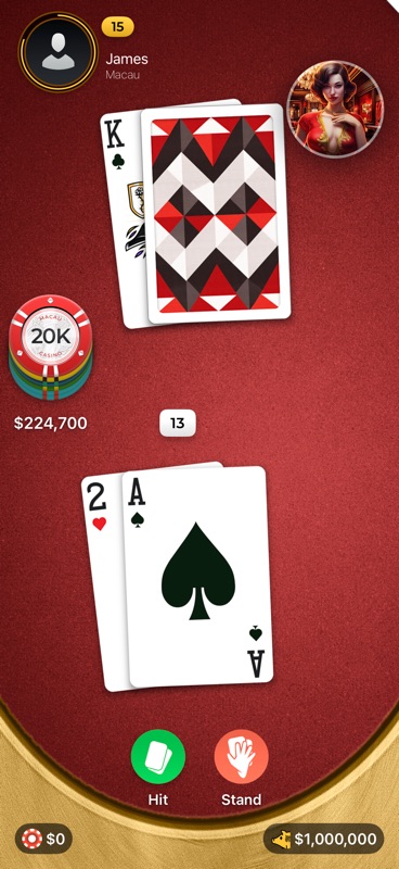 Blackjack screenshot 2