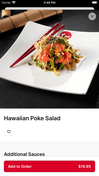 Yoshi Sushi Hesperia iPhone screenshot 3 - Food & Drink app