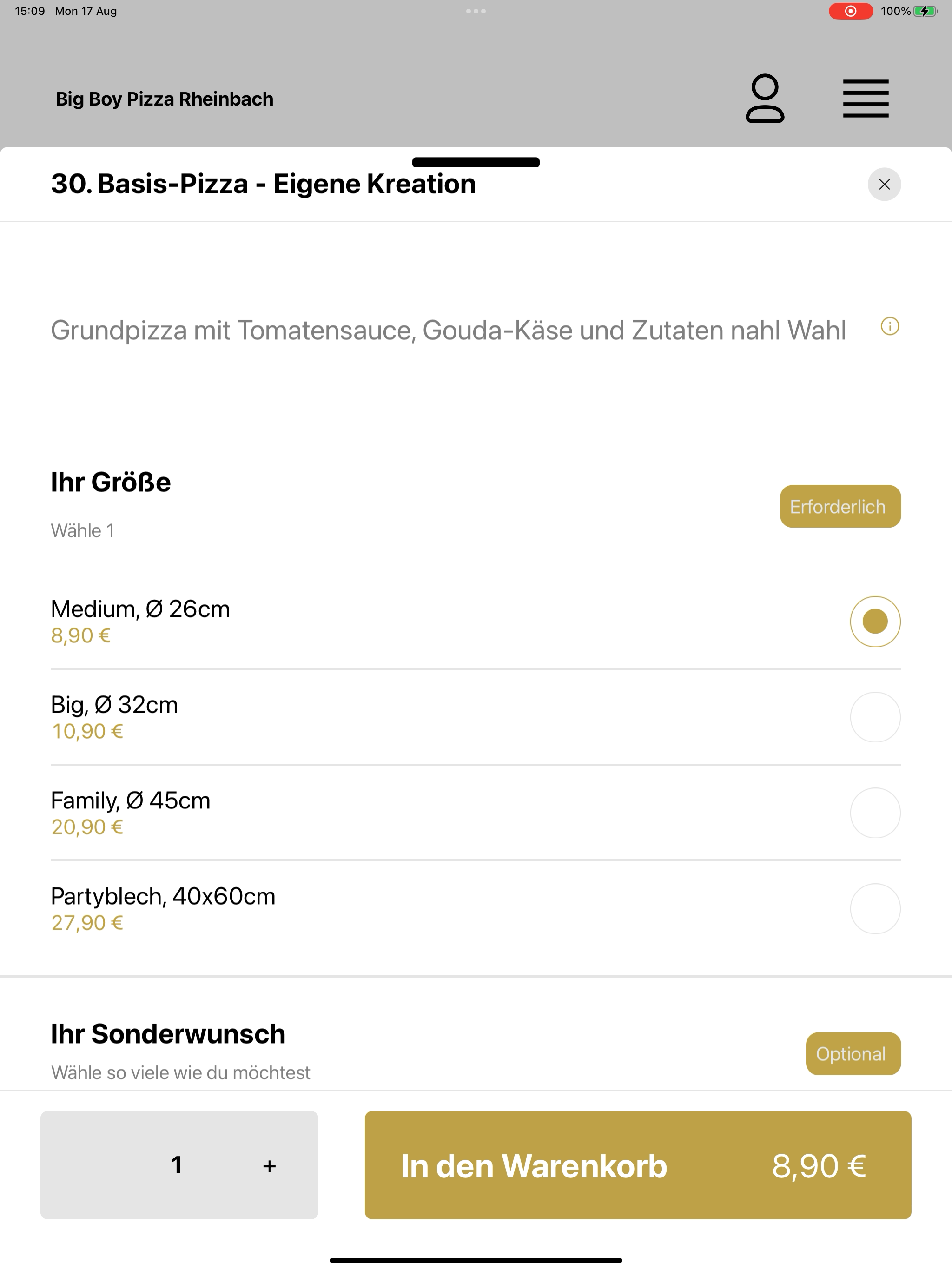 Big Boy Pizza Rheinbach screenshot 16
