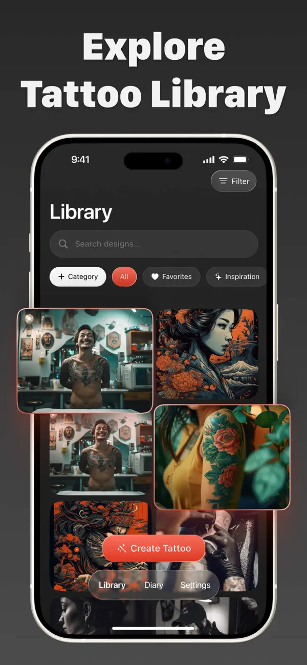 Screenshot #3 pour AI Tattoo Maker‎