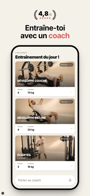 Hyper - Ton coach fitness iPhone screenshot 1
