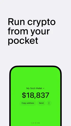 1inch: DeFi Crypto Wallet screenshot 1