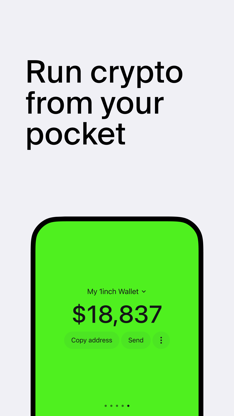 1inch: DeFi Crypto Wallet screenshot 1
