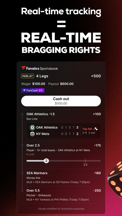 Fanatics Sportsbook & Casino Screenshot