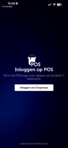 POS KroegApp Unitas SG screenshot
